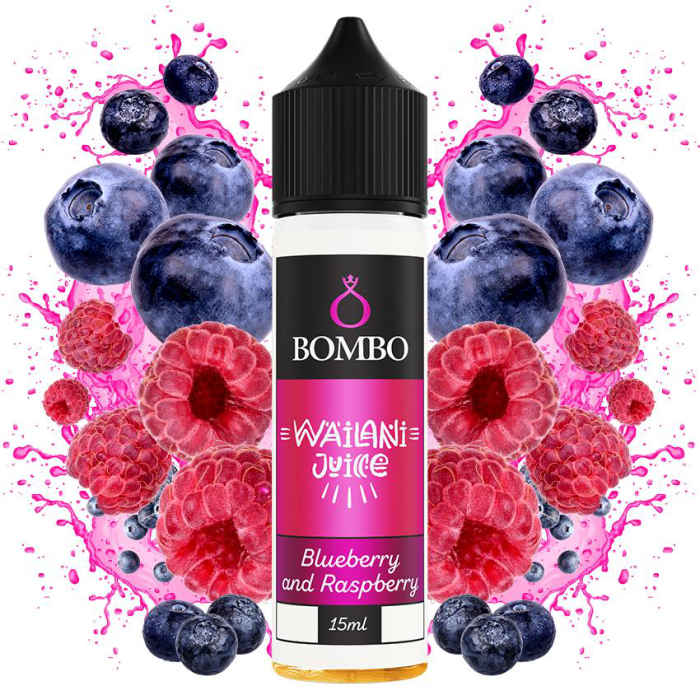 Bombo Wailani Juice Blueberry and Raspberry 15/60ml